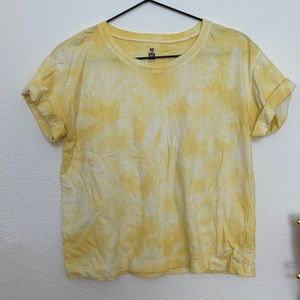 Yellow TieDye T-Shirt